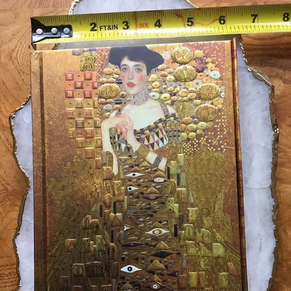 KLIMT’S LADY in Gold Portrait Notebook- Stunning - Picture 5 of 8